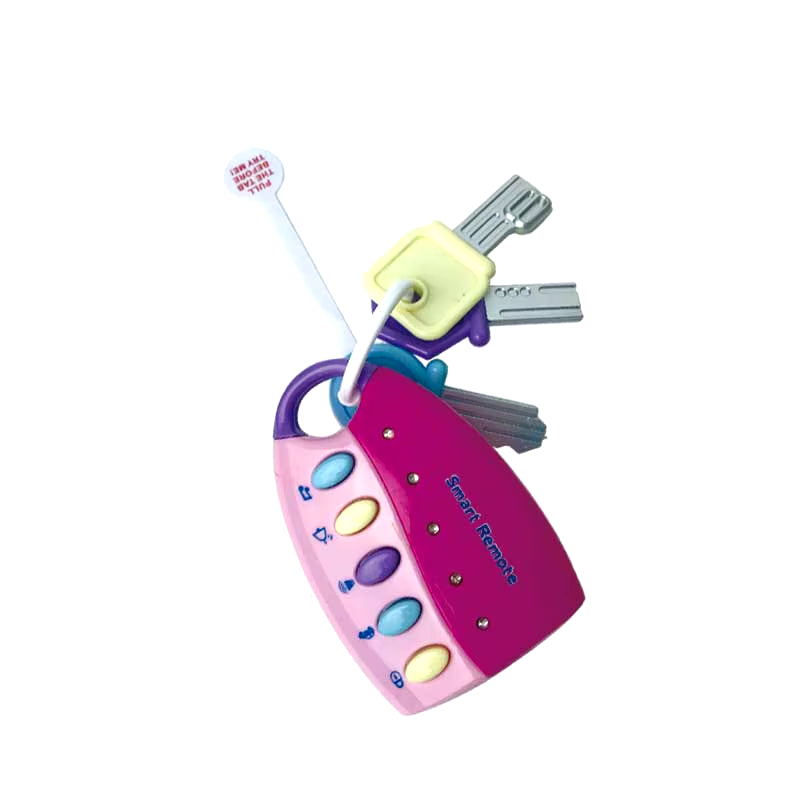 Funny Baby Musical Car Key Toy with Smart Remote Voices