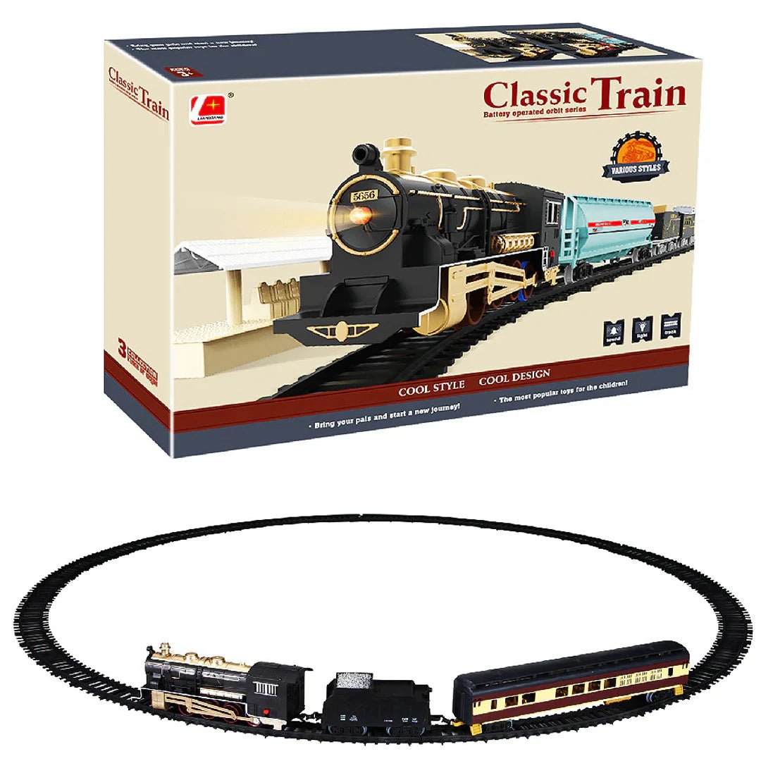 Railway Train Music Toy Set