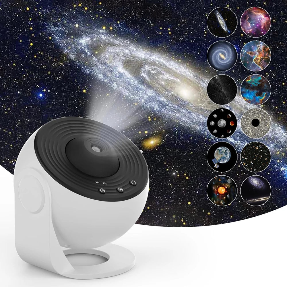 Night Light Lamp Star Projector Galaxy Light Night 360° Rotate Planetarium