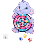 Load image into Gallery viewer, Cartoon Animal Dart Board for Kids 2-4 Years Old
