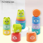 Load image into Gallery viewer, Kid Brain Response Battle Fold Cup Speed Stack Game Toy
