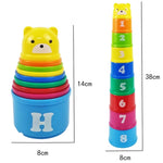 Load image into Gallery viewer, Kid Brain Response Battle Fold Cup Speed Stack Game Toy
