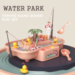 Load image into Gallery viewer, Fishing Magnet Electric Toy Set
