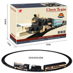 Load image into Gallery viewer, Railway Train Music Toy Set
