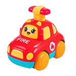 Load image into Gallery viewer, Soft Rubber Push &amp; Go Car Toy for 6-12 Month Infants, Friction Truck

