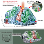 Load image into Gallery viewer, Dinosaur Toys for Kids Volcano, Climbing Track, Train Set
