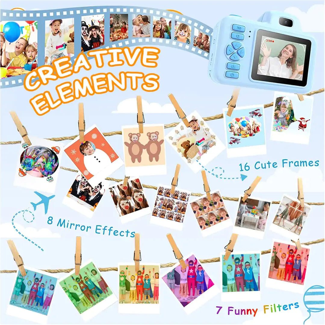 Mini Selfie Zoom Lens Camera