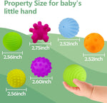 Load image into Gallery viewer, Textured Sensory Ball Set for Babies &amp; Kids | Squeeze Balls for Playtime
