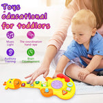 Load image into Gallery viewer, Giraffe Baby Guitar Toy 18+ Months, Musical, Lights, Sounds
