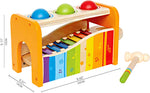 Load image into Gallery viewer, Durable Wooden Musical Pounding Toy for Toddlers
