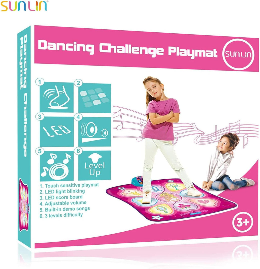 Dance Mat - Dance Mixer Rhythm Step Play Mat - Dance Game Toy
