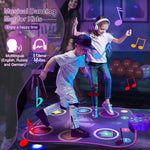 Load image into Gallery viewer, Dance Mat Toys for 3-12 Year Old Kids, Electronic Dance Pad with Light-Up
