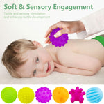 Load image into Gallery viewer, Textured Sensory Ball Set for Babies &amp; Kids | Squeeze Balls for Playtime
