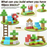 Load image into Gallery viewer, Magnetic Blocks-Build Mine Magnet World Edition, Magnetic Toys for Boys &amp; Girls
