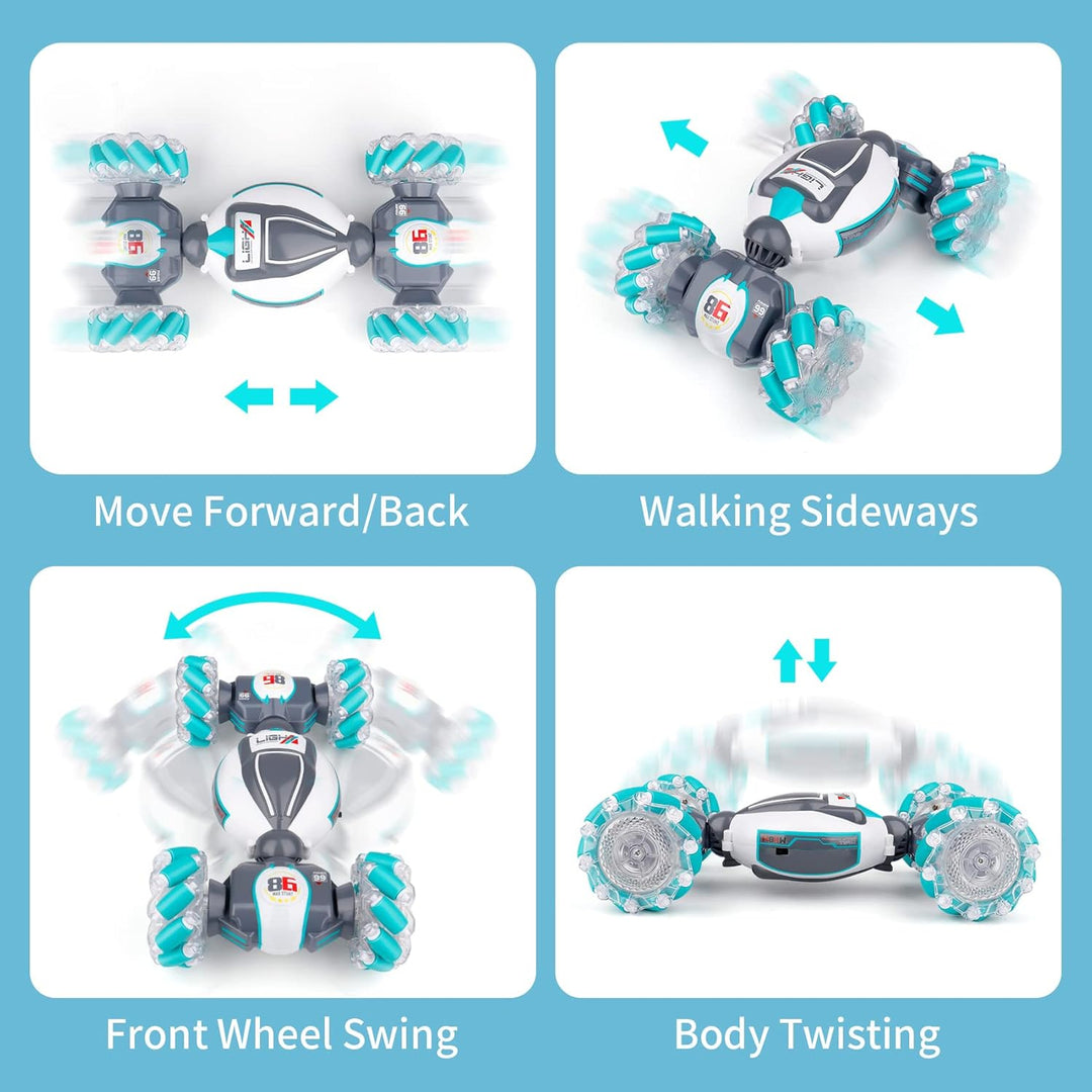 Gesture Sensing RC Stunt Car Toys for 6-12 Yr Boys&Girls