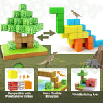 Load image into Gallery viewer, Magnetic Blocks-Build Mine Magnet World Edition, Magnetic Toys for Boys &amp; Girls
