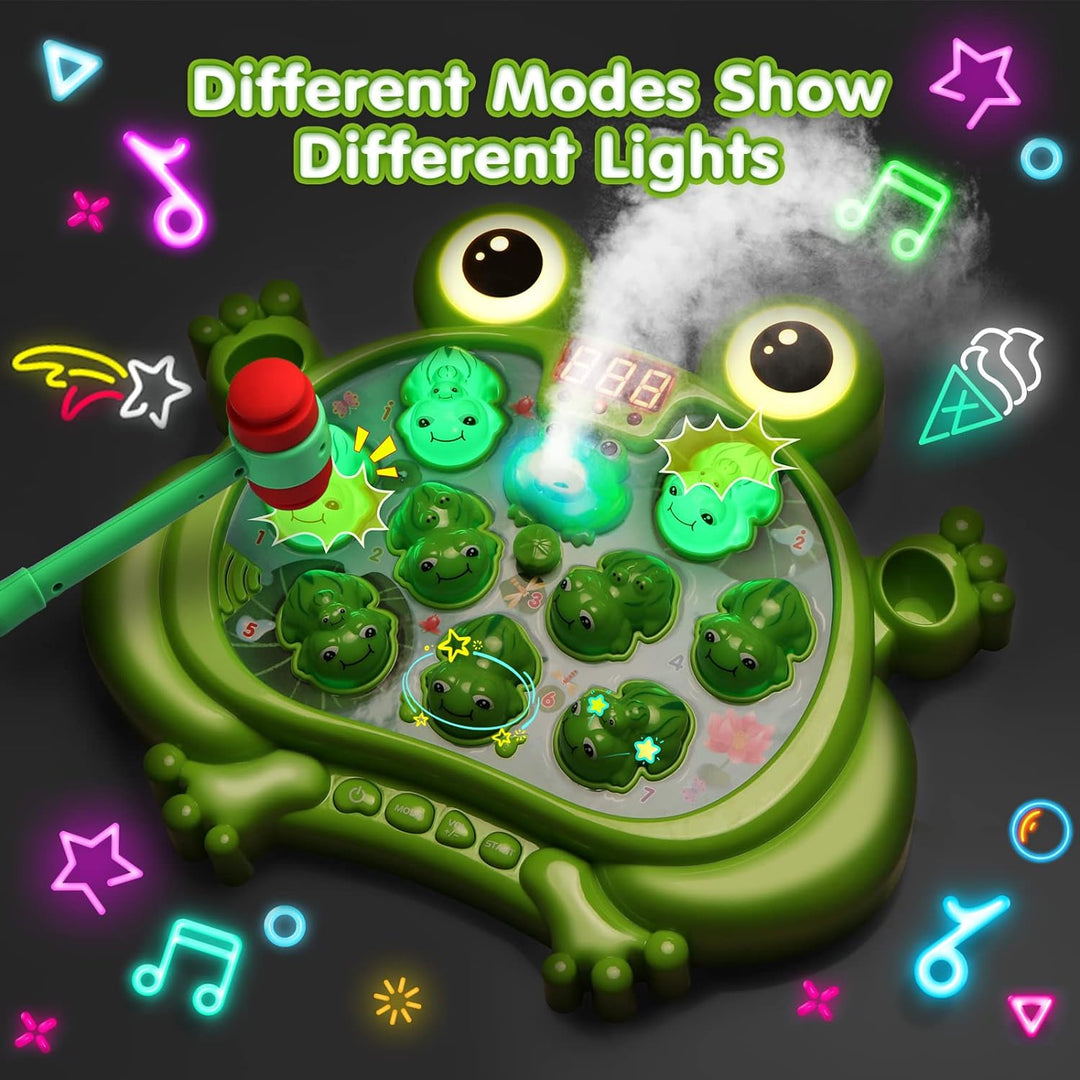 Toys for 2 3 4 5 Year Old Boy, Toddler Toys Age 2-4, Whack a Frog Game