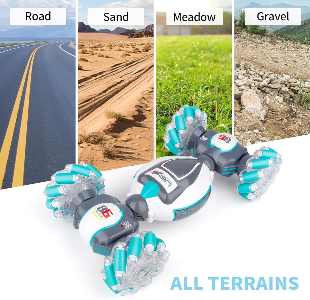 Gesture Sensing RC Stunt Car Toys for 6-12 Yr Boys&Girls
