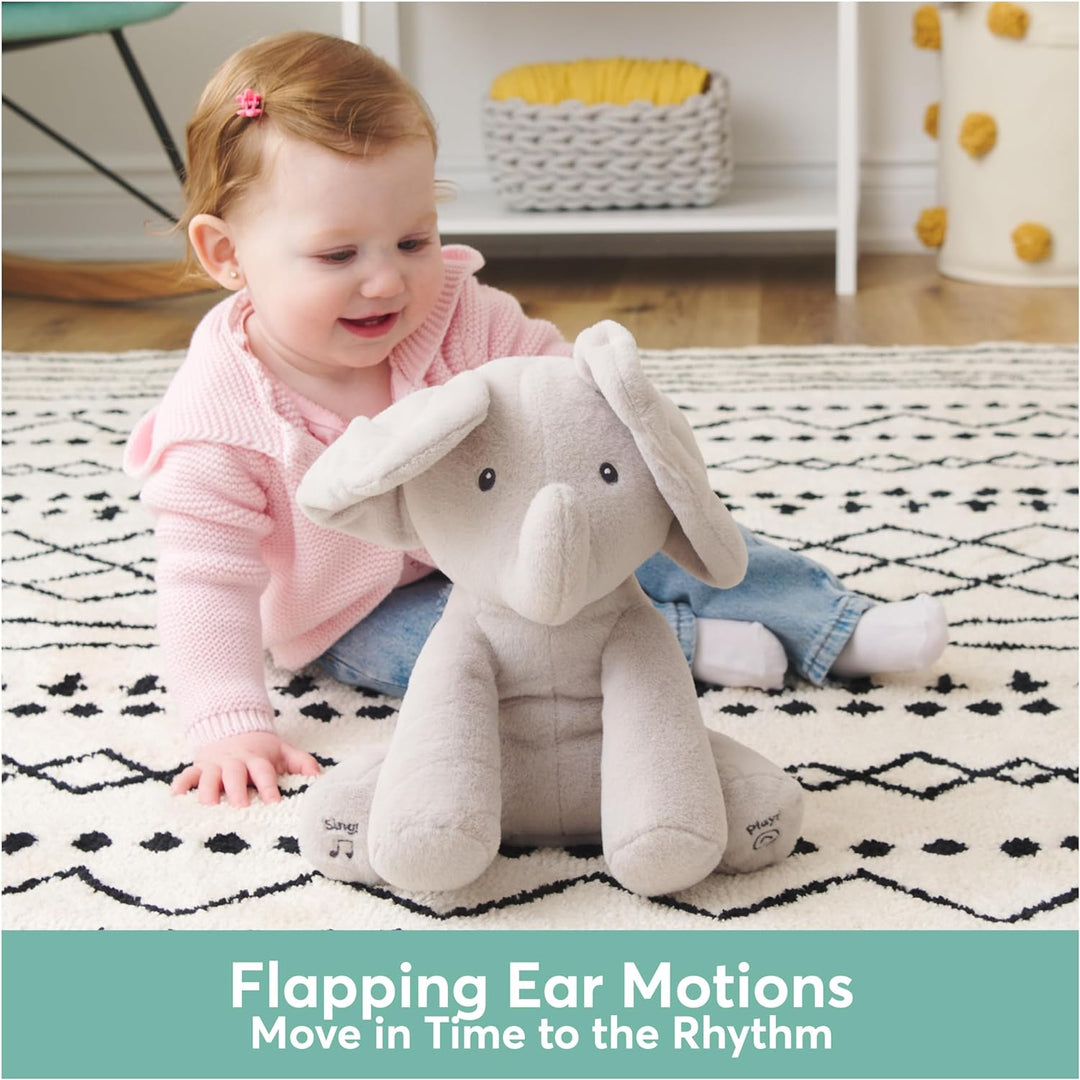 Animated Flappy the Elephant Stuffed Animal Plush