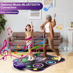 Load image into Gallery viewer, Dance Mat Toys for 3-12 Year Old Kids, Electronic Dance Pad with Light-Up
