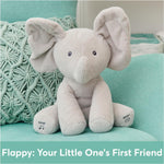 Load image into Gallery viewer, Animated Flappy the Elephant Stuffed Animal Plush
