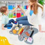 Load image into Gallery viewer, Wooden Sensory Activity Board Fine Motor Skills for Children
