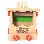 Load image into Gallery viewer, Wooden Car Toy Montessori Vehicle Models Childrens Disassembly and Assembly
