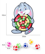 Load image into Gallery viewer, Cartoon Animal Dart Board for Kids 2-4 Years Old

