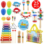 Load image into Gallery viewer, Montessori Wooden Percussion Instrument Creative Learning Gift for Kids
