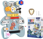 Load image into Gallery viewer, Wooden Sensory Activity Board Fine Motor Skills for Children
