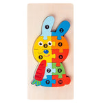 Load image into Gallery viewer, 3D Montessori Wooden Dinosaur Puzzle Colorful Educational Toy
