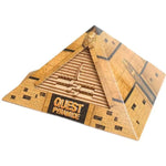 Load image into Gallery viewer, Quest Pyramid Puzzle Box with Hidden Compartment 3D Wooden Brain Teaser
