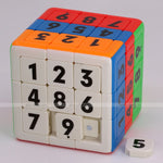 Load image into Gallery viewer, Magic Cube 3X3X3 2X2X2 Magnetic Number Puzzle
