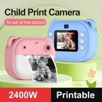 Load image into Gallery viewer, Kids Digital Instant Print Camera | Thermal Photo &amp; Video + 32GB Memory Card
