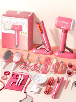 Load image into Gallery viewer, Kids Make up Toys Simulation Haircut Kit Children&#39;S Hair Dryer
