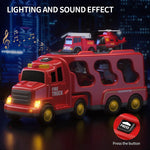 Load image into Gallery viewer, Diecast Carrier Truck Toys Cars Engineering Vehicles
