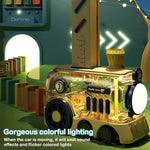 Load image into Gallery viewer, Kids Electric Domino Train Set Automatic Laying Colorful Domino Train
