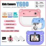 Load image into Gallery viewer, Kids Digital Instant Print Camera | Thermal Photo &amp; Video + 32GB Memory Card
