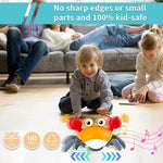 Load image into Gallery viewer, Interactive Dancing Crab Toy for Babies - Crawling &amp; Escaping
