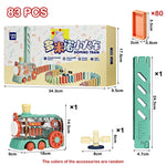 Load image into Gallery viewer, Kids Electric Domino Train Set Automatic Laying Colorful Domino Train
