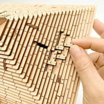Load image into Gallery viewer, Quest Pyramid Puzzle Box with Hidden Compartment 3D Wooden Brain Teaser
