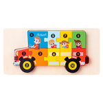 Load image into Gallery viewer, 3D Montessori Wooden Dinosaur Puzzle Colorful Educational Toy
