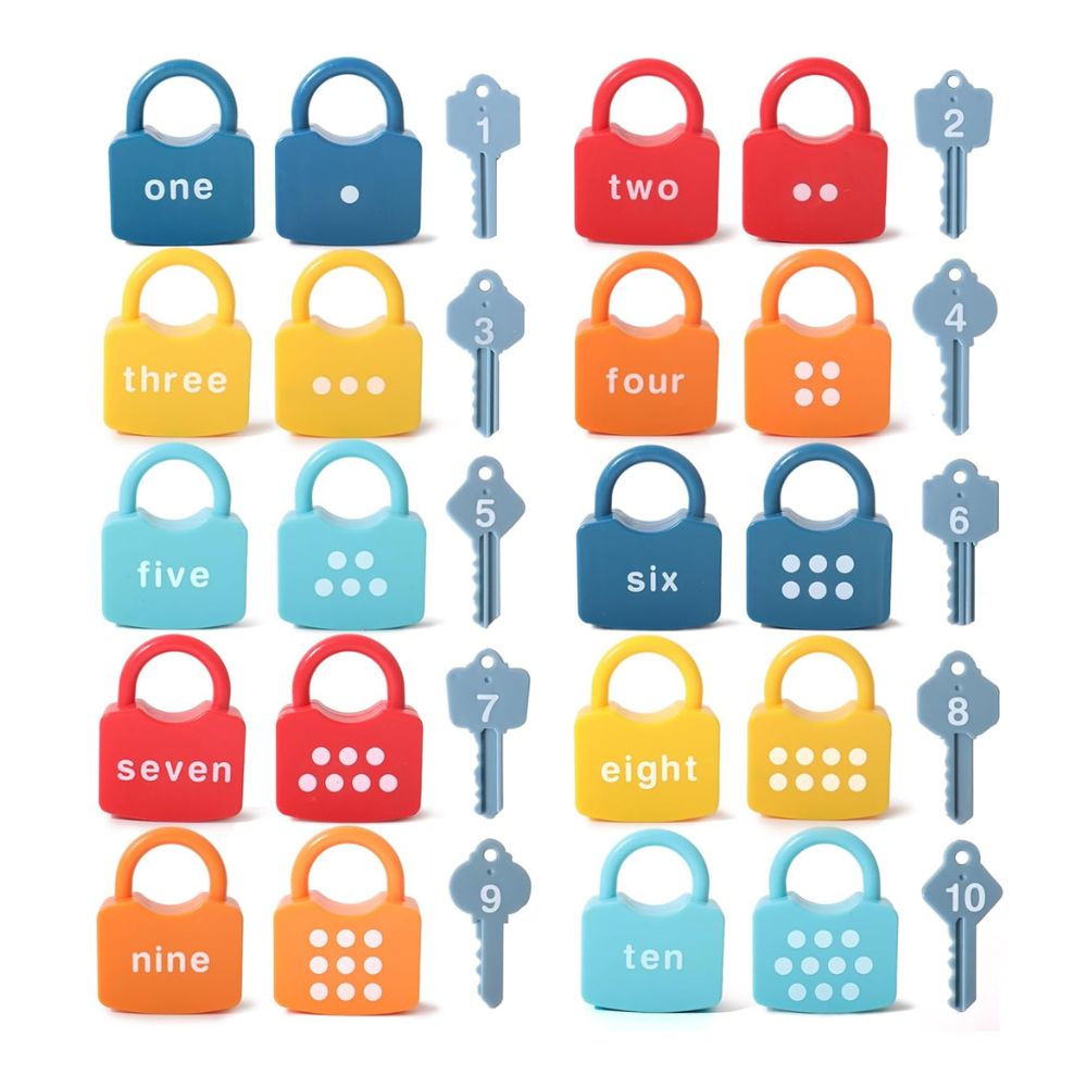 Lock & Key Pairing Toy Set
