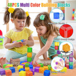 Load image into Gallery viewer, 48PCS Magnetic Blocks - 1.38 Inch Building Blocks for Toddlers
