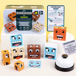 Load image into Gallery viewer, Wooden Face Changing Cube Puzzle Toy for Kids
