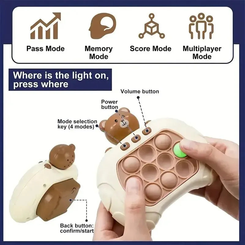 Push Bubble Game Console