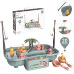 Load image into Gallery viewer, Fishing Magnet Electric Toy Set
