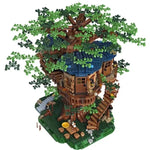 Load image into Gallery viewer, 3036 PCS Tree House Building Blocks | Two Color Leaves | Compatible Toys for Girls
