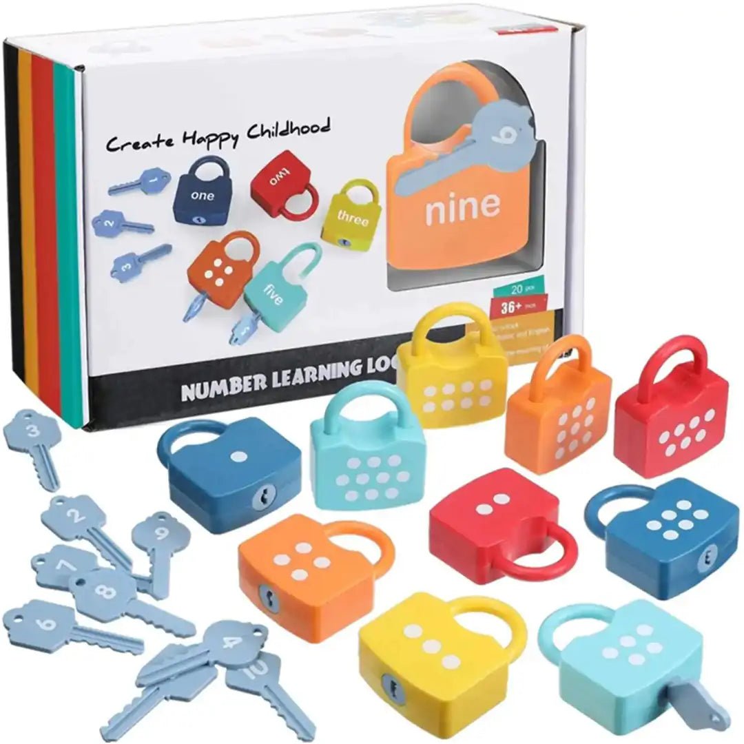Lock & Key Pairing Toy Set