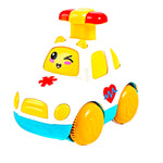 Load image into Gallery viewer, Soft Rubber Push &amp; Go Car Toy for 6-12 Month Infants, Friction Truck

